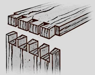 through-dovetail