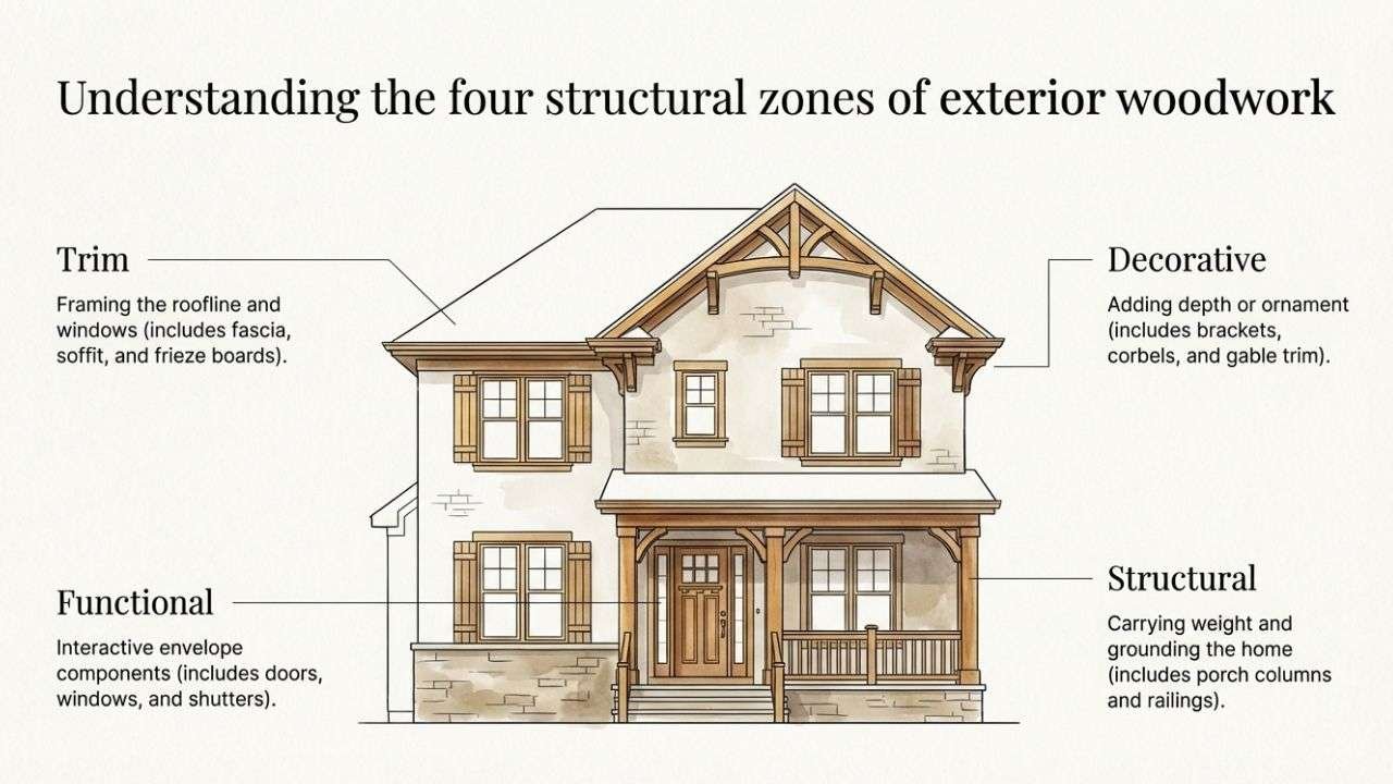 Exterior Home Woodwork Overview