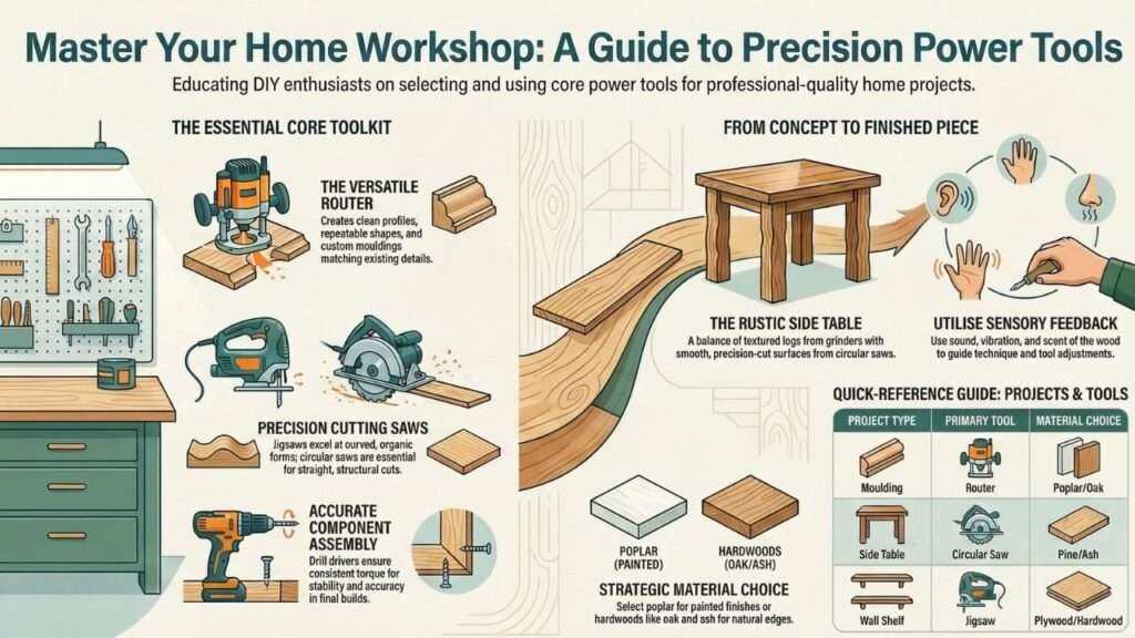 Use Power Tools To Create Great Pieces IG