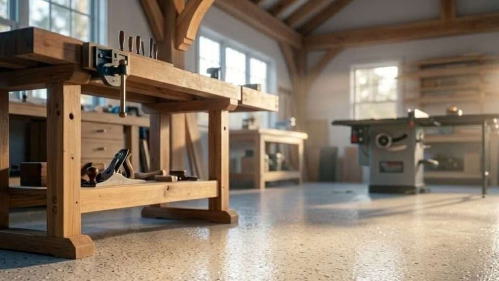 Woodshop Flooring And Protection