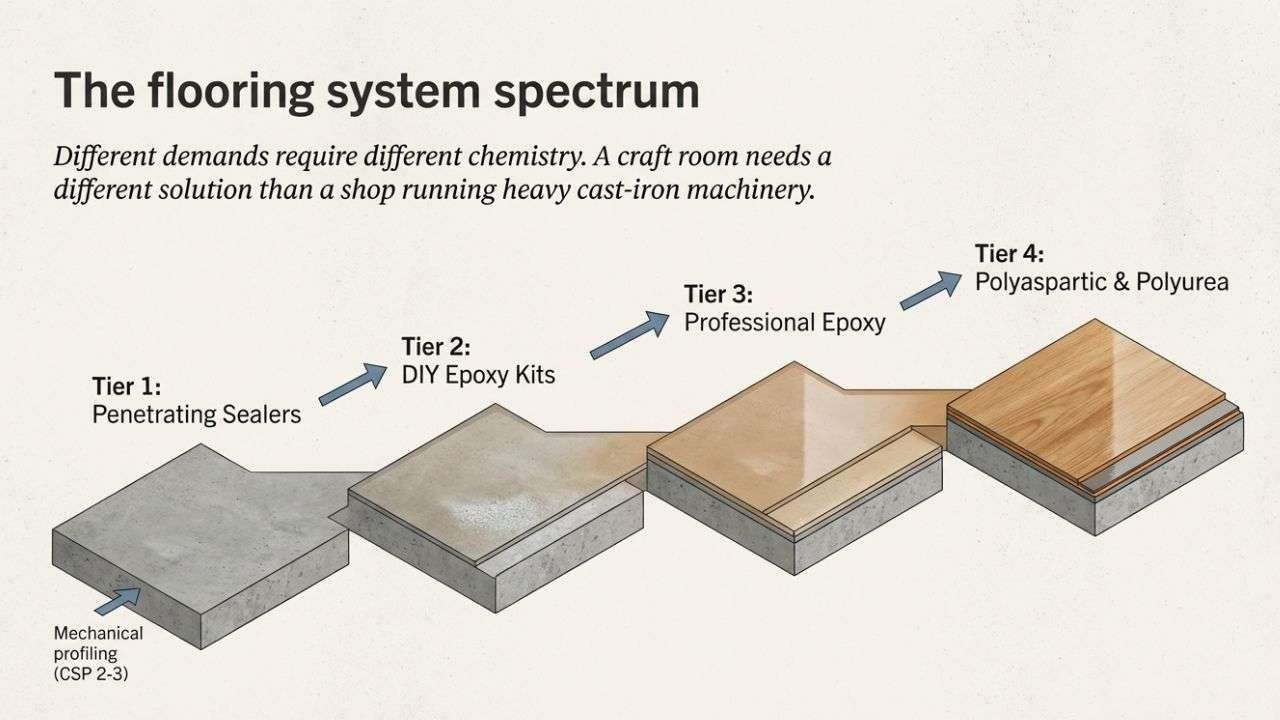 Woodshop Flooring And Protection Options