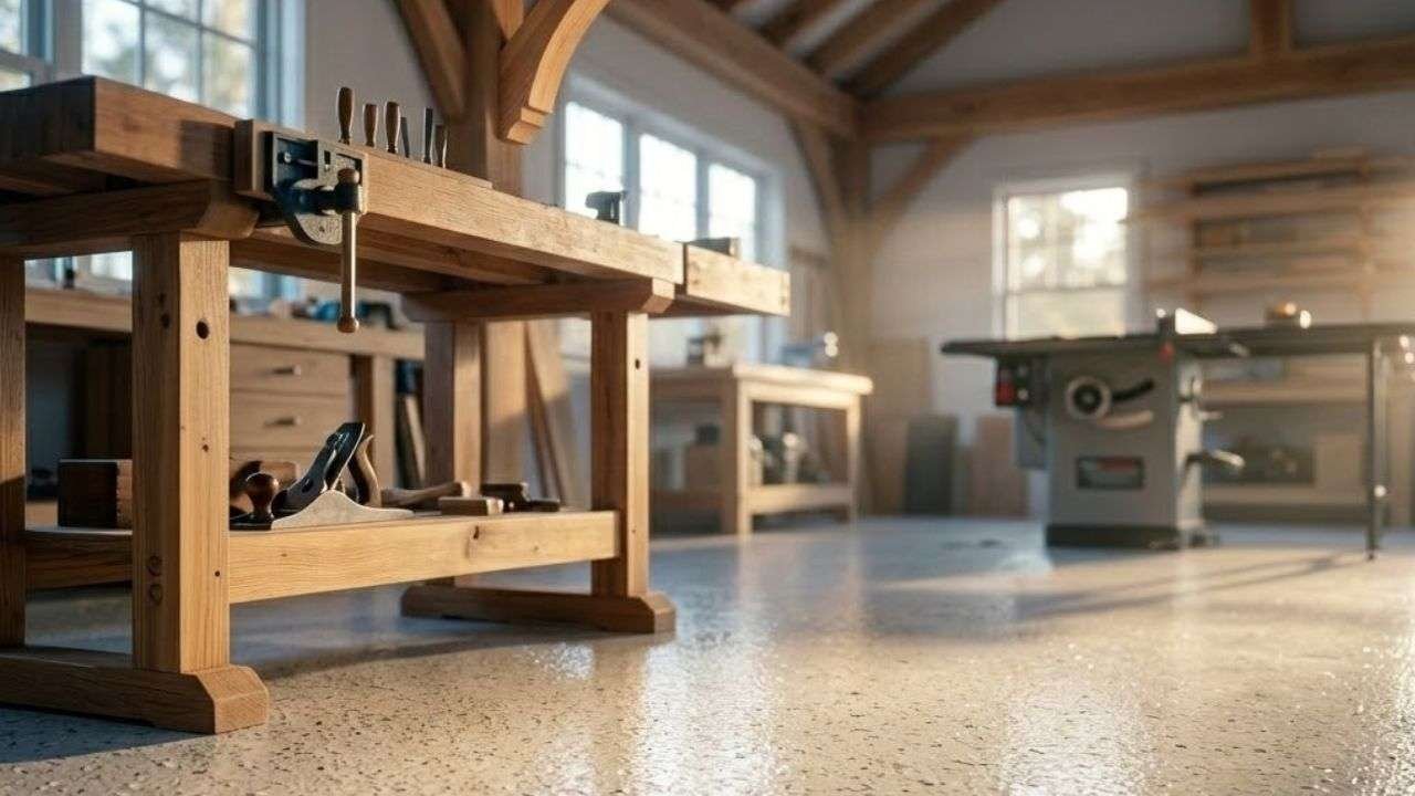 Woodshop Flooring And Protection
